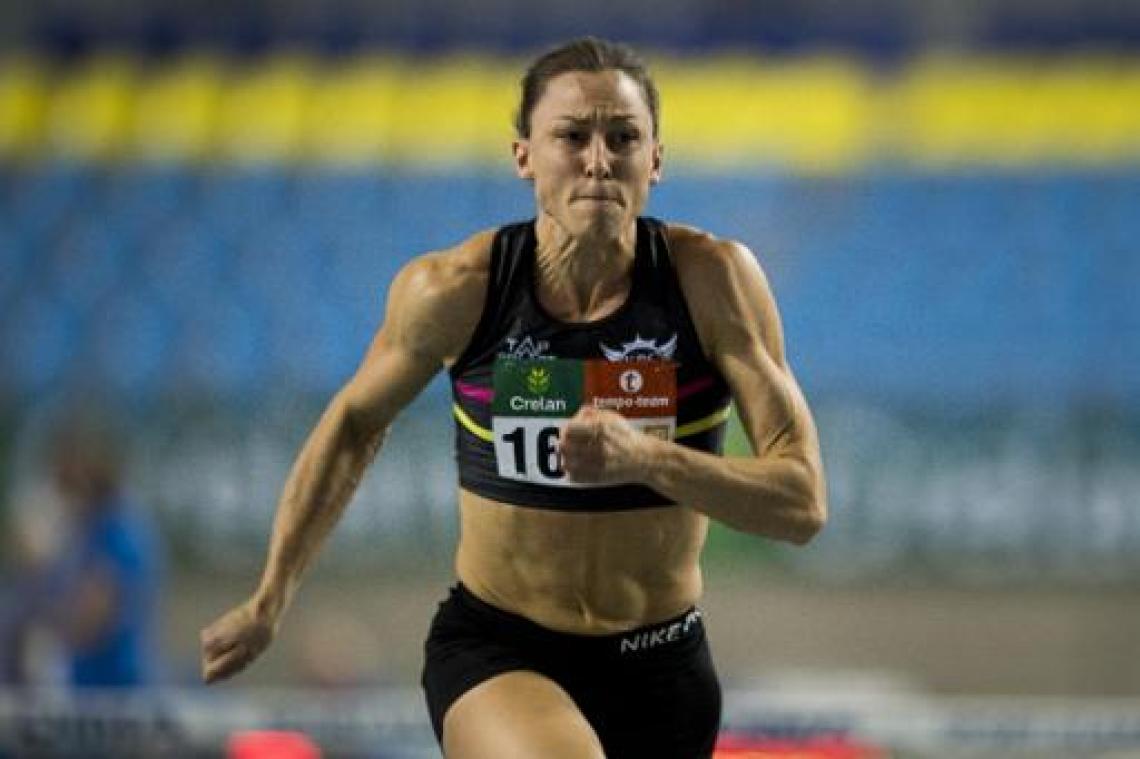 Eline Berings moet geblesseerd afhaken voor Glasgow