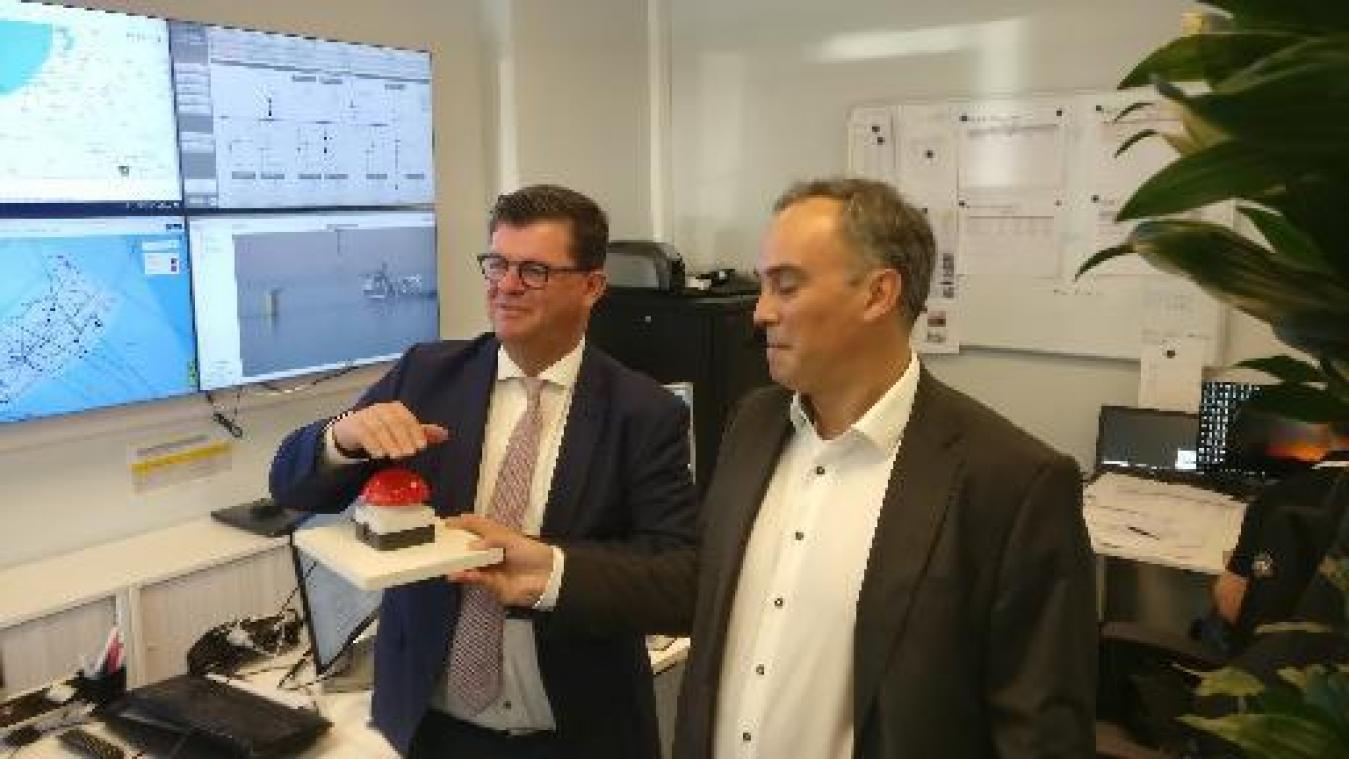 Windmolenpark Norther brengt eerste elektriciteit aan land