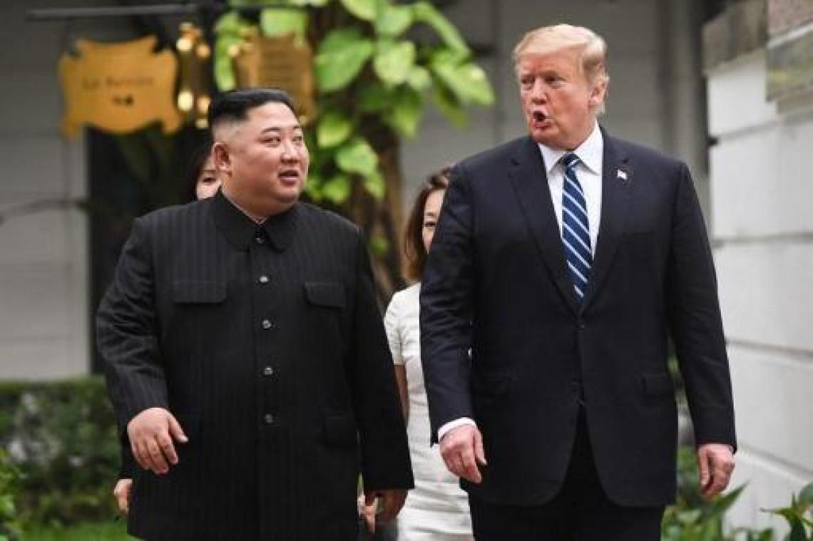 Ontmoeting Trump-Kim - Trump wil "geen haast" bij nucleaire deal