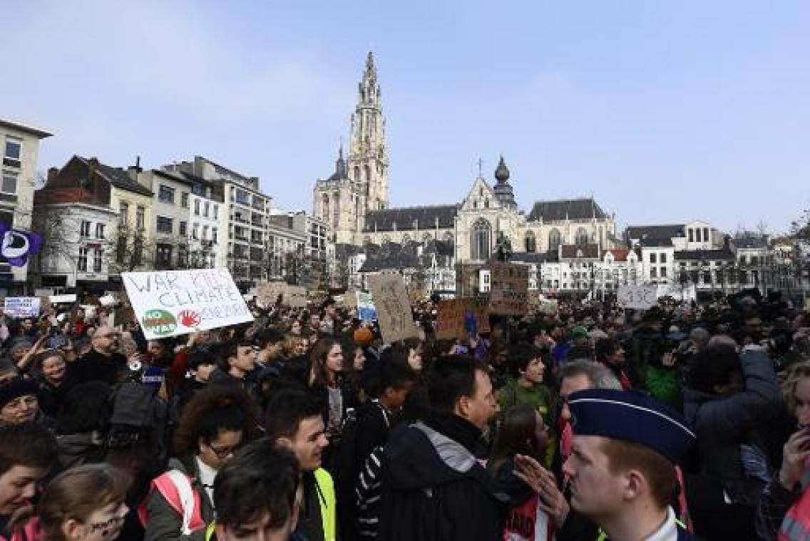 3.000 deelnemers aan Klimaatmars in Antwerpen