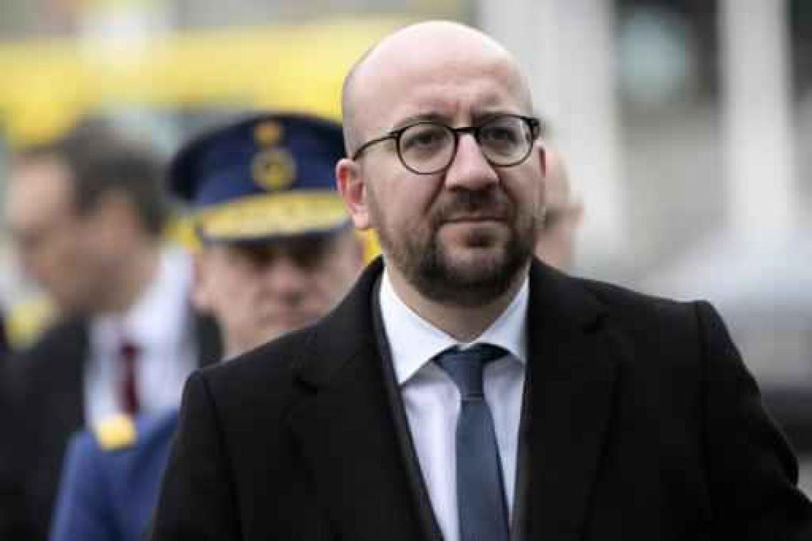 Premier Charles Michel belooft volledige transparantie