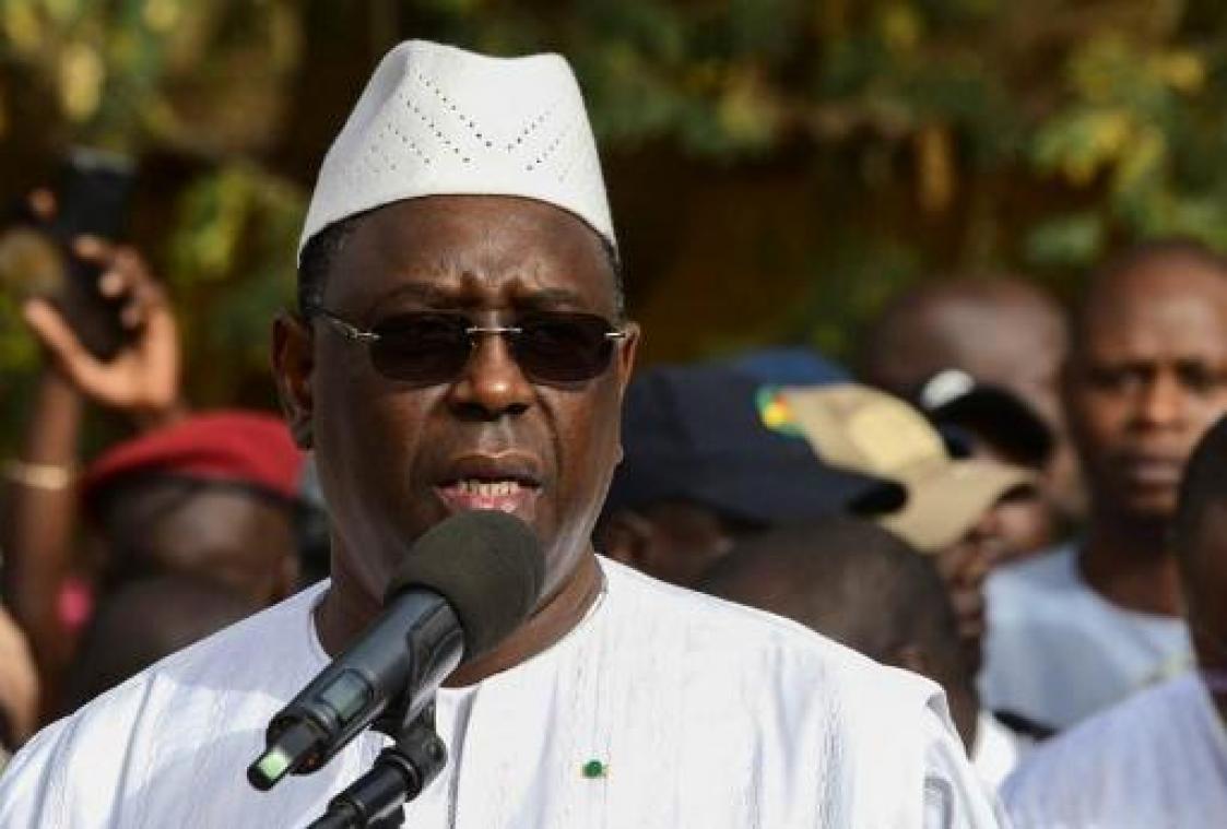 President Sall herkozen met 58,3 procent van de stemmen