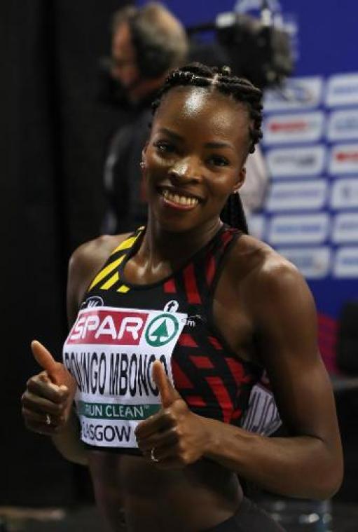 Cynthia Bolingo plaatst zich voor halve finales op 400m met Belgisch record