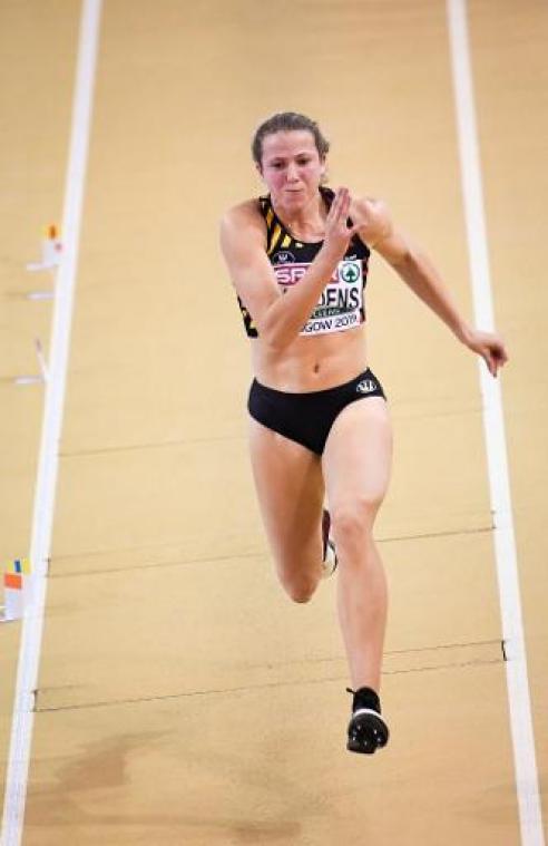 EK atletiek indoor - Hanne Maudens eindigt als achtste in vijfkamp