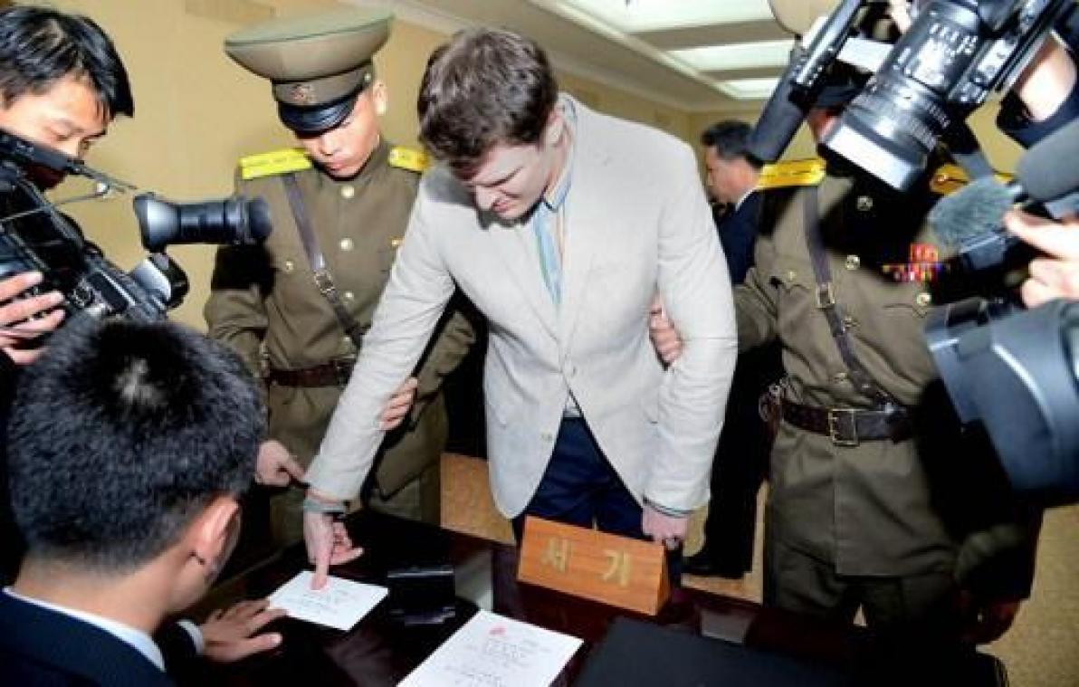 Trump zegt dan toch dat Noord-Korea verantwoordelijk is voor dood student