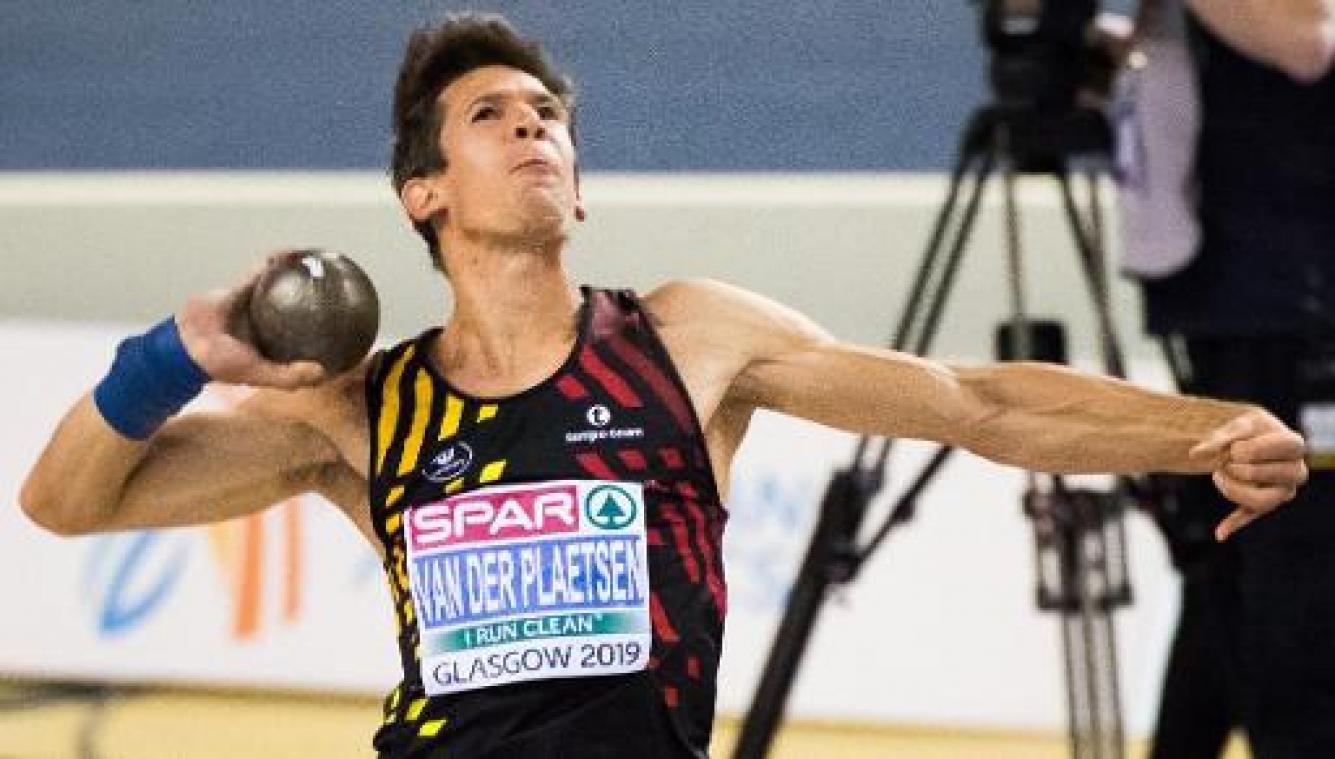 EK atletiek indoor - Thomas Van der Plaetsen zakt naar elfde plaats