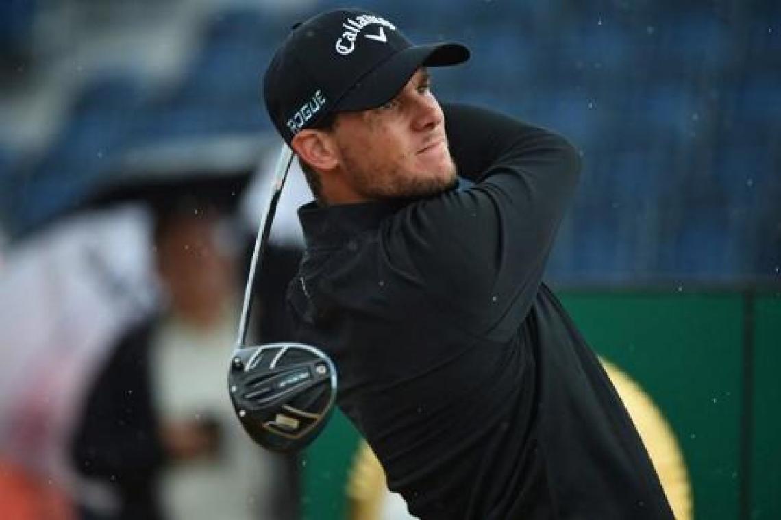 Oman Open golf - Thomas Pieters begint als nummer zeven aan laatste ronde