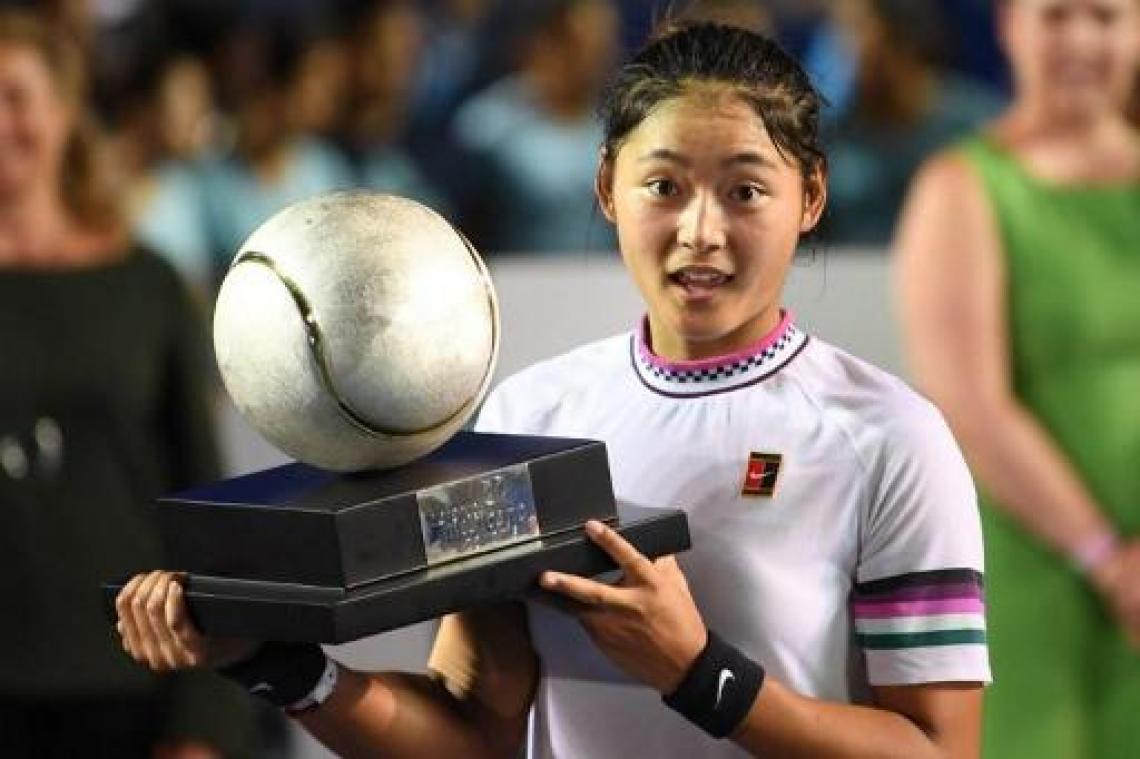 WTA Acapulco - Yafan Wang pakt eerste WTA-titel