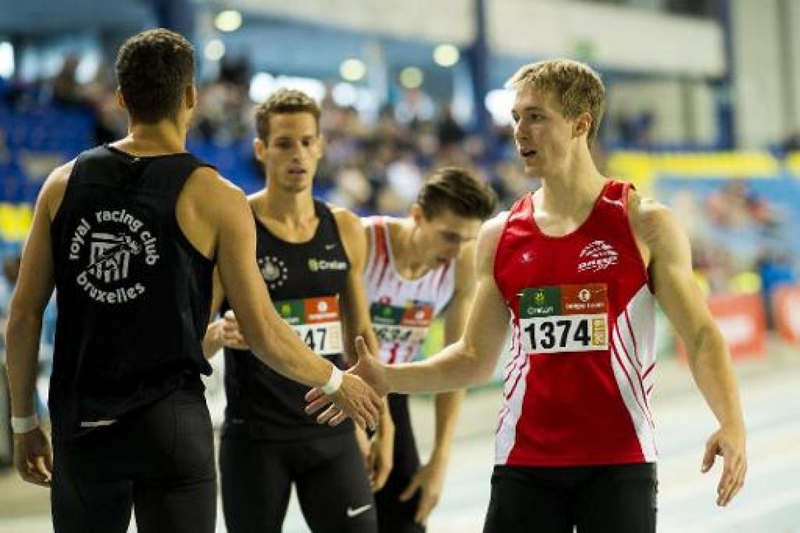 EK atletiek indoor - Julien Watrin is de startloper bij de Tornados, Kevin Borlée is opnieuw slotloper