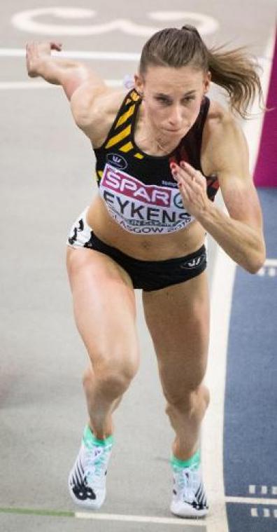 EK atletiek indoor - Renée Eykens grijpt nipt naast medailles in finale 800 meter