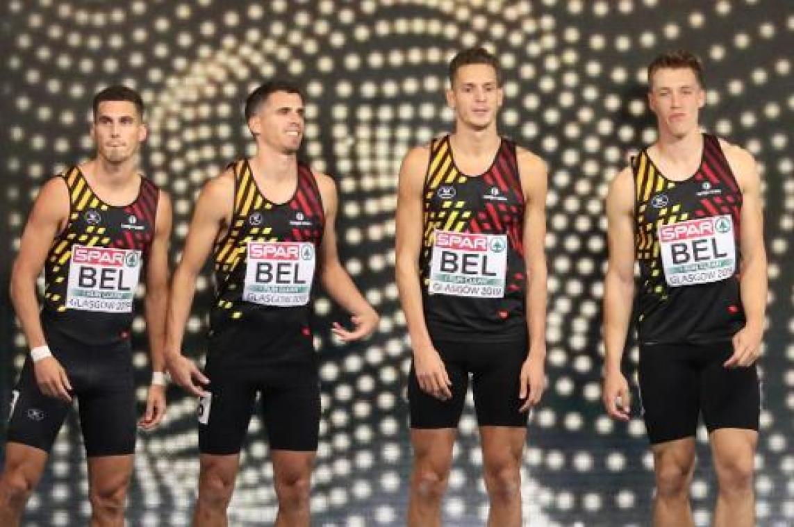 EK atletiek indoor - Belgian Tornados snellen naar goud in Glasgow