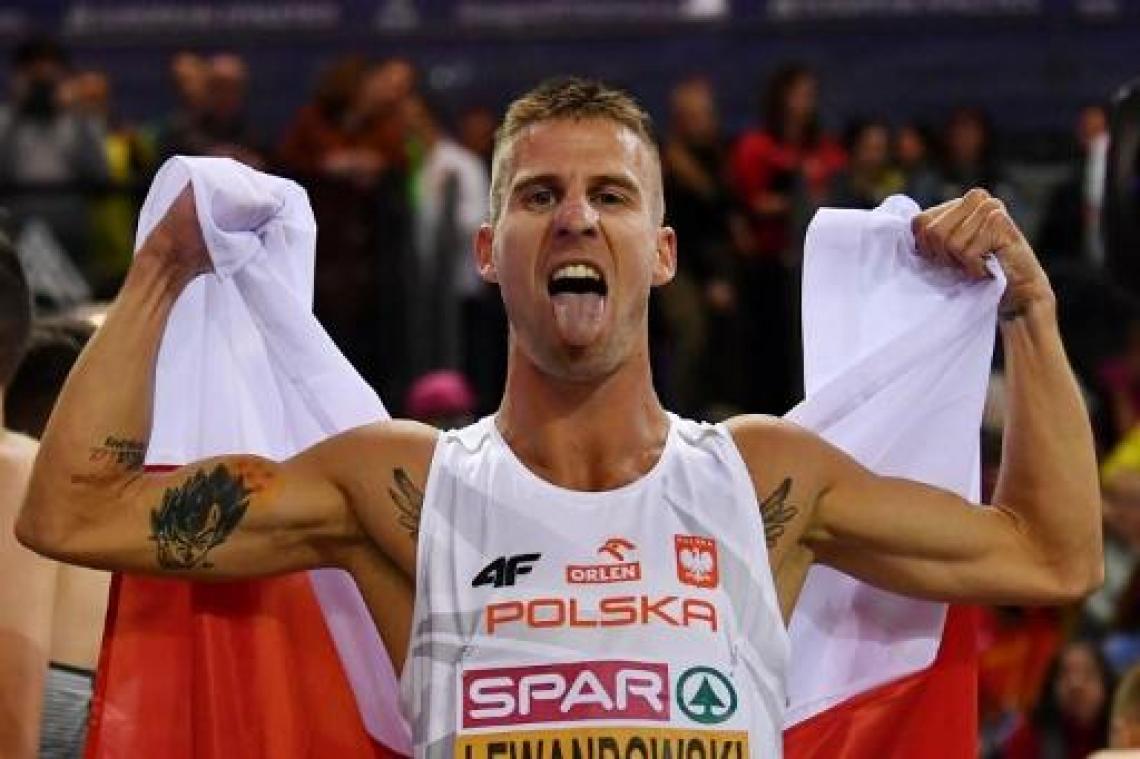 EK atletiek indoor - Lewandowski klopt fenomeen Ingebrigtsen op 1.500m