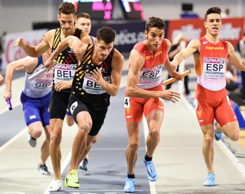 EK atletiek indoor - Jonathan Borlée zit met gemengde gevoelens na Europese titel