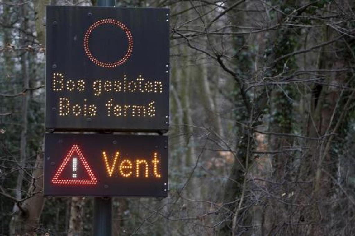 Noodnummer 1722 geactiveerd wegens felle rukwinden