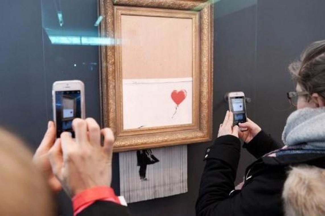Banksy-snipperwerk lokt 60.000 bezoekers