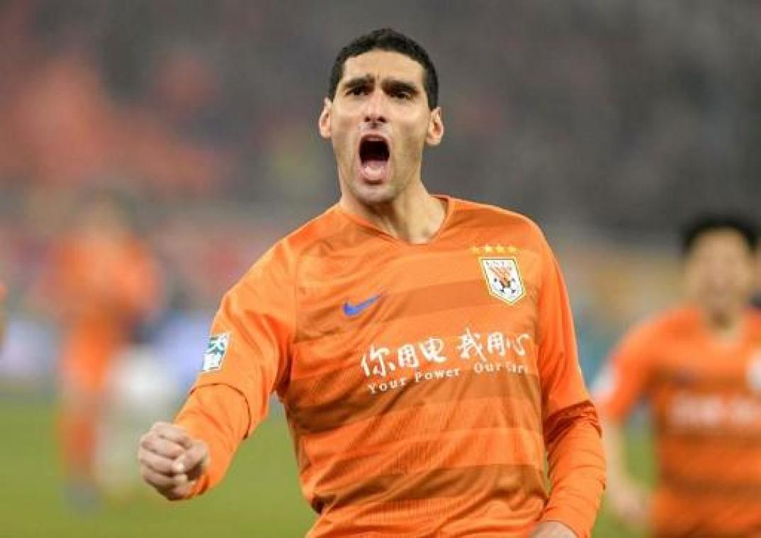 Marouane Fellaini pakt met Shandong Luneng een punt in AFC Champions League