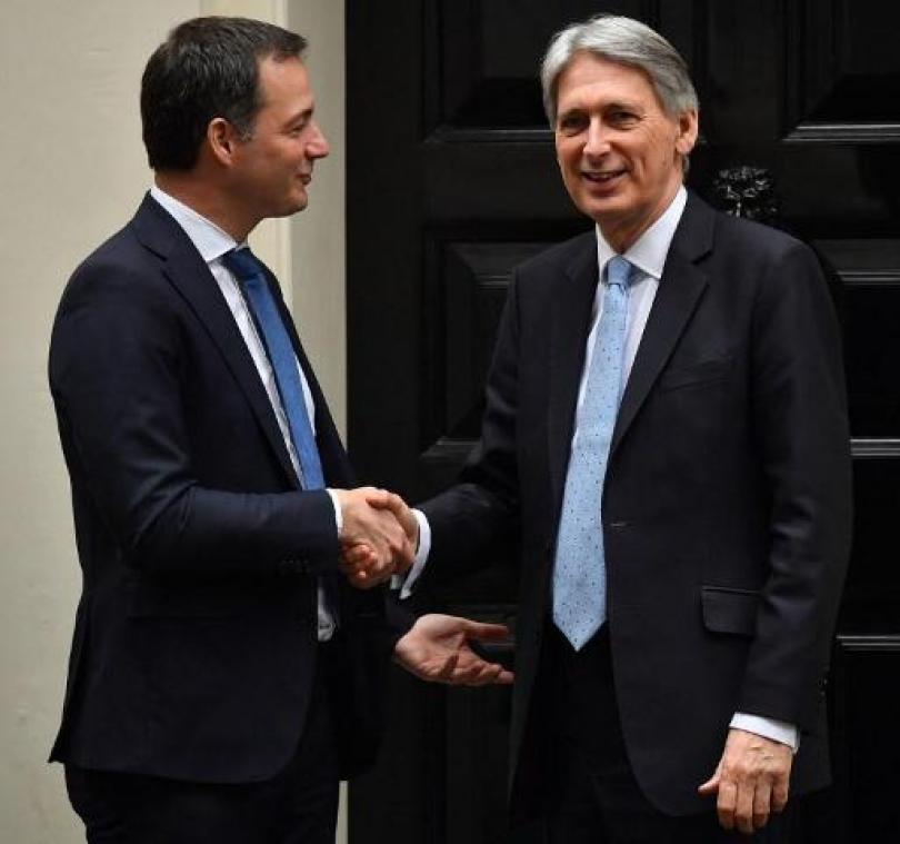 De Croo ziet risico op chaotische brexit slinken in Londen