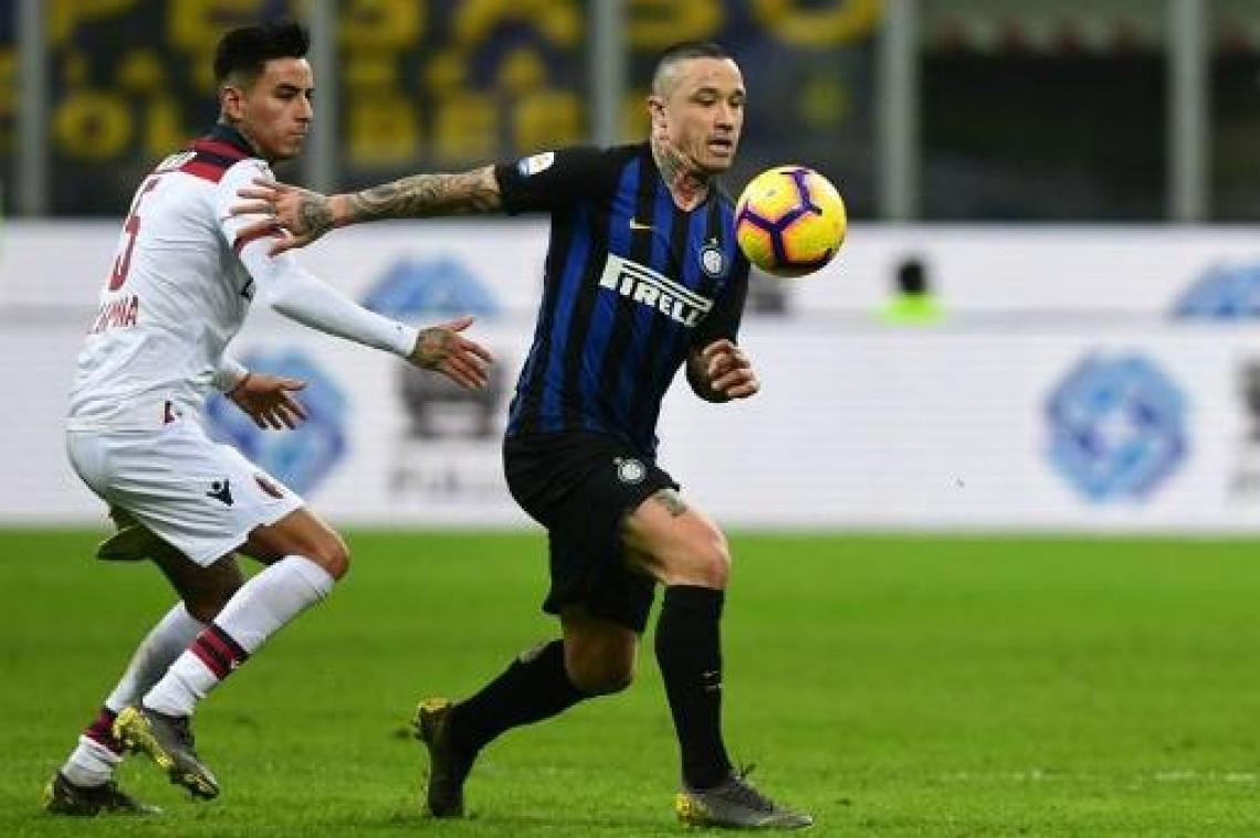 Nainggolan moet alsnog afhaken voor EL-duel tegen Frankfurt