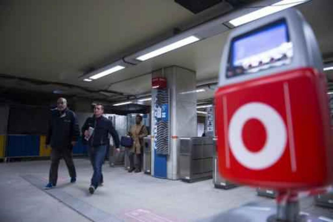 Vier Brusselse metrolijnen bediend van 7 tot 19 uur