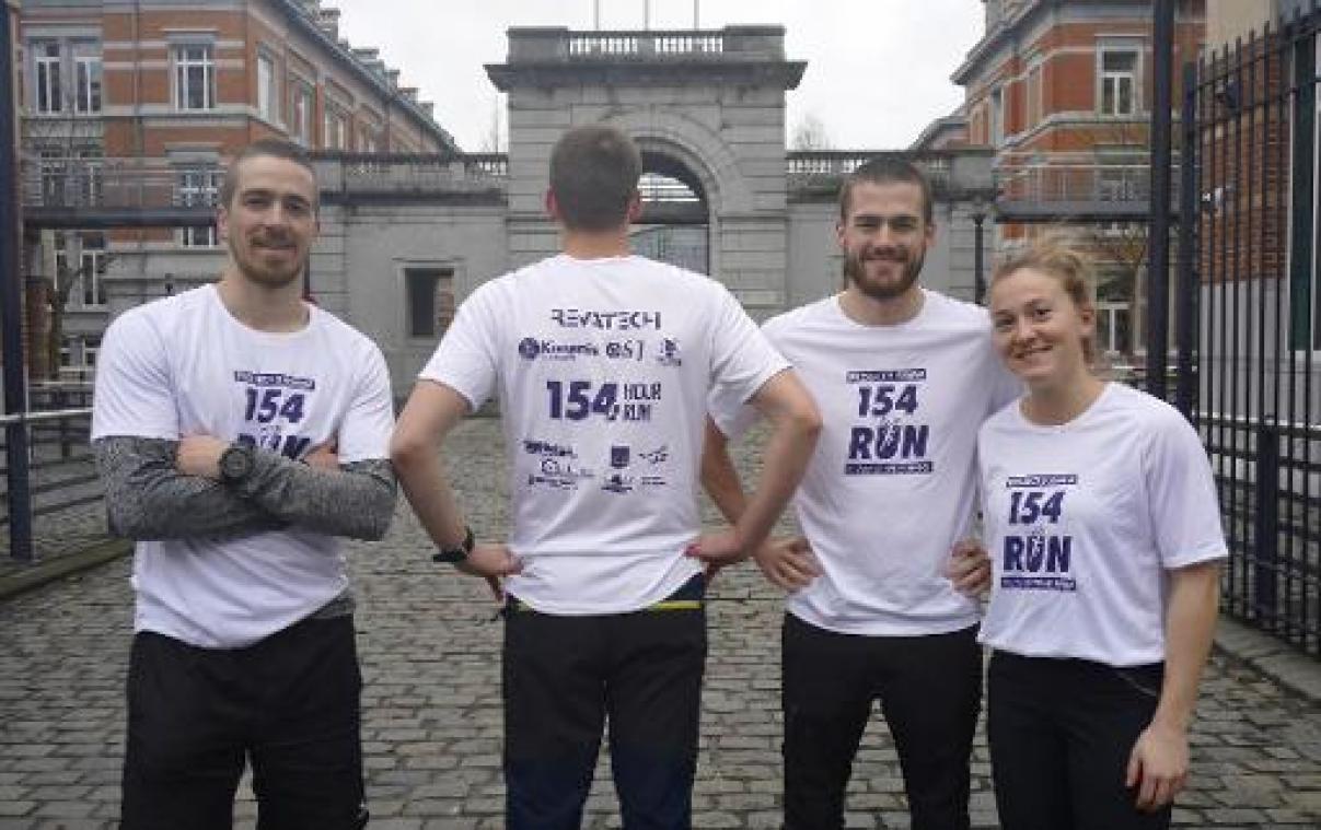 Startschot gegeven voor 154 urenloop in Brussel