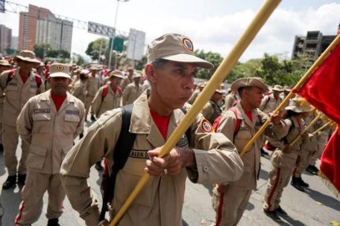Politie houdt antiregeringsdemonstranten in Venezuela tegen