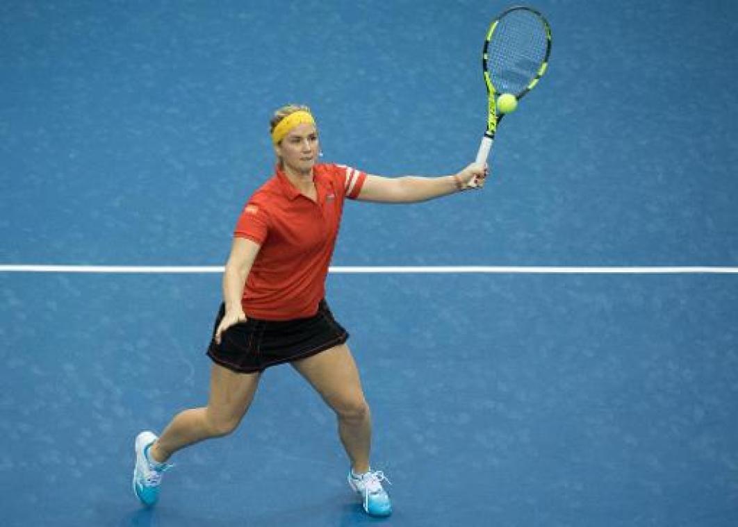 WTA Indian Wells - Ysaline Bonaventure staat in derde ronde: "Fantastisch voor mij"