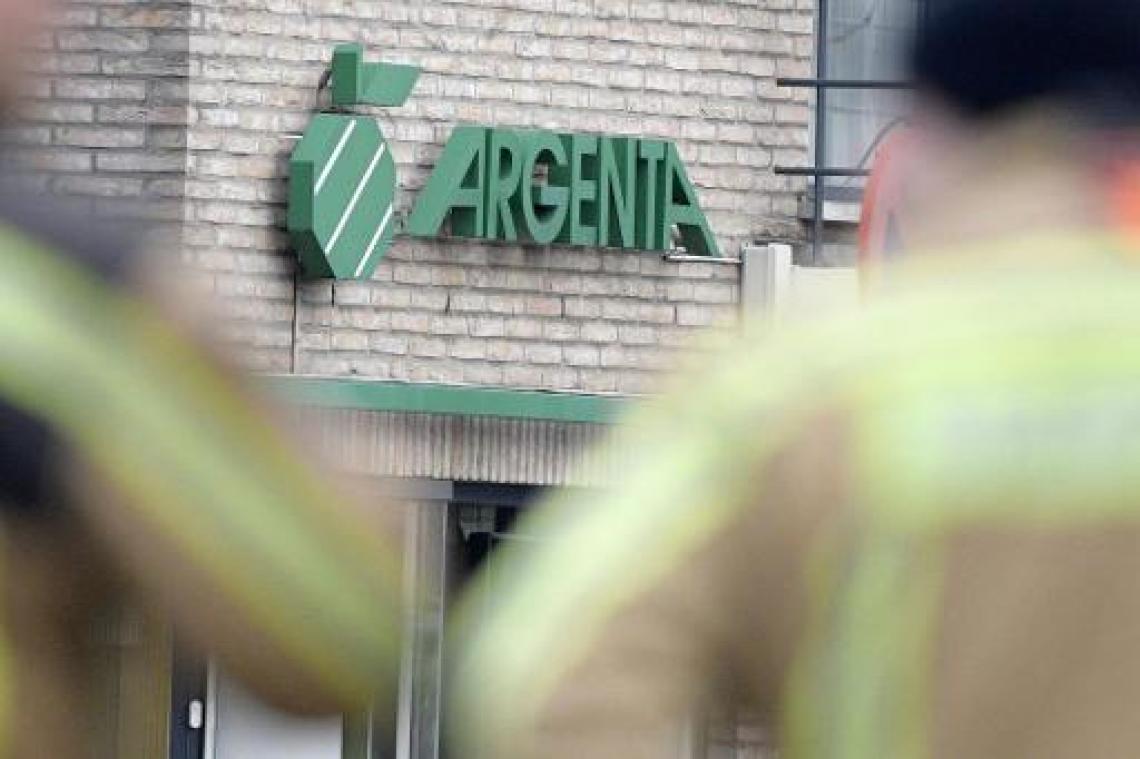Plofkraak op Argenta-bank in Wezet
