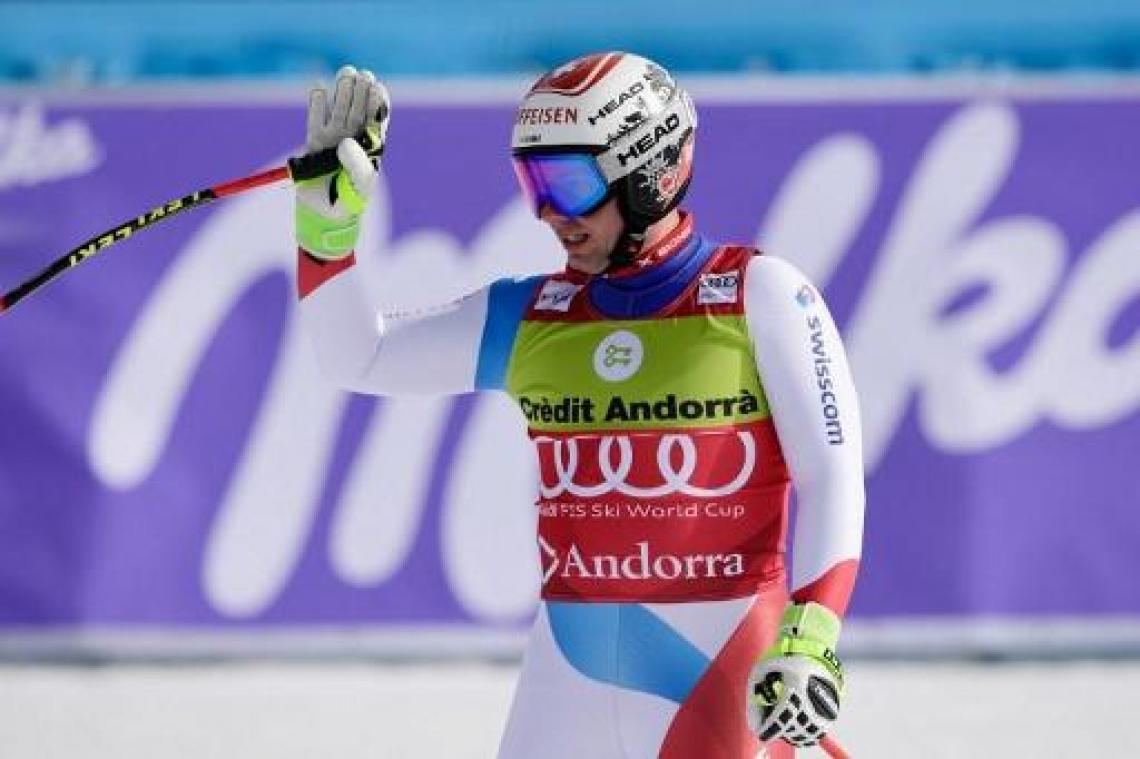 Tweede kristallen globe op rij voor Beat Feuz in afdaling
