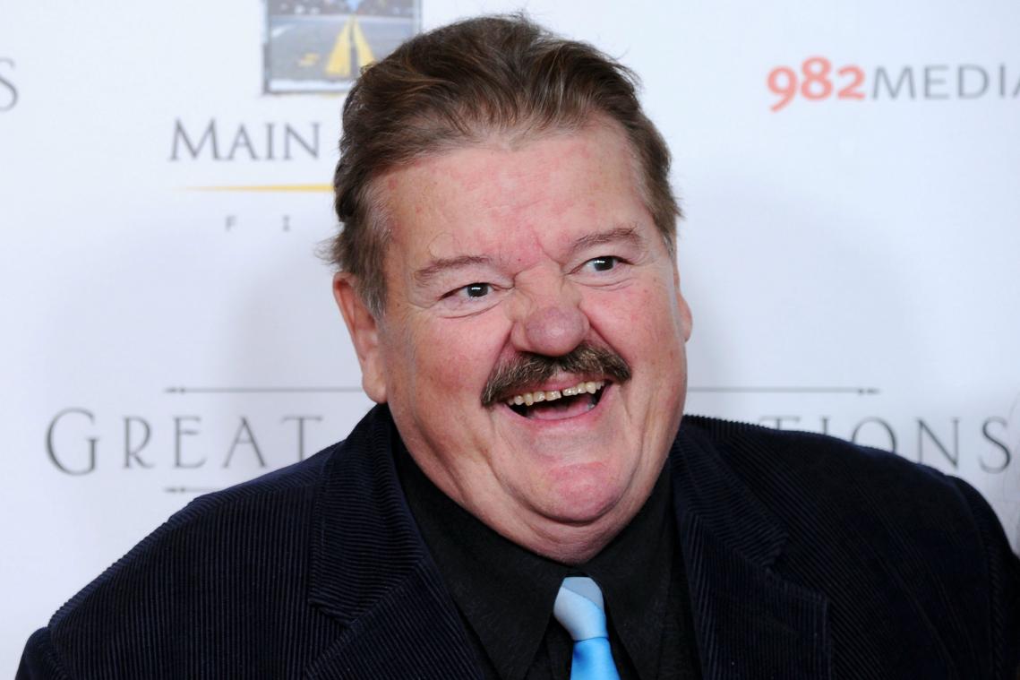Robbie 'Hagrid' Coltrane is op een rolstoel aangewezen