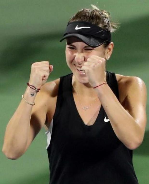 WTA Indian Wells - Belinda Bencic zit bij laatste vier na zege tegen Karolina Pliskova