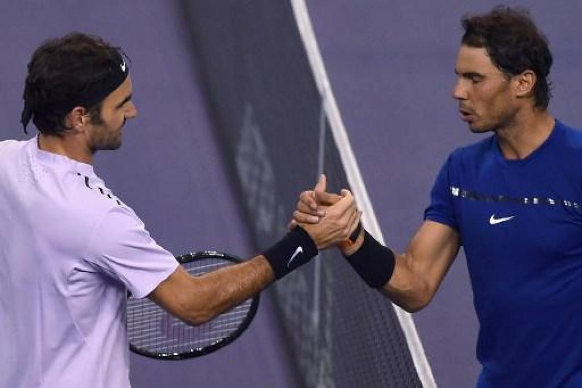 ATP Indian Wells - Rafael Nadal in halve finale tegen Roger Federer