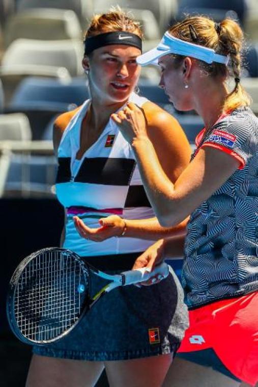 WTA Indian Wells - Elise Mertens wint dubbelspel