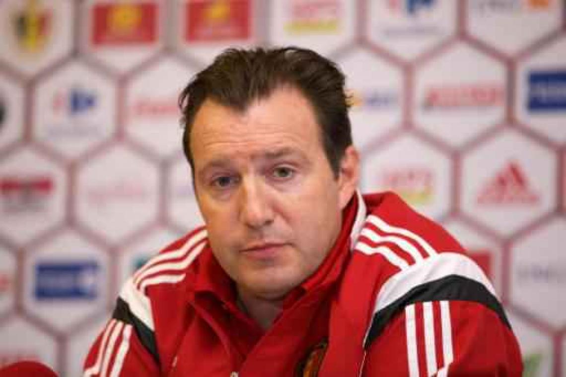 Marc Wilmots: "Goede ploeg op het veld tegen Portugal"
