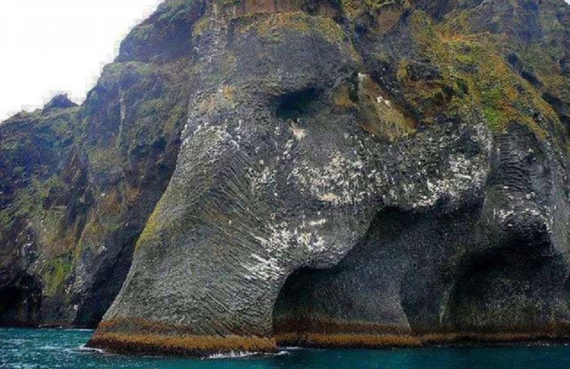 Dit eiland lijkt gek genoeg op een olifant
