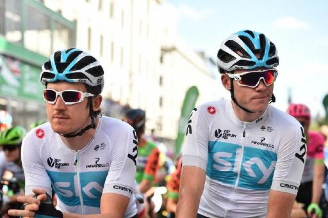 Team Sky wordt vanaf 1 mei Team INEOS