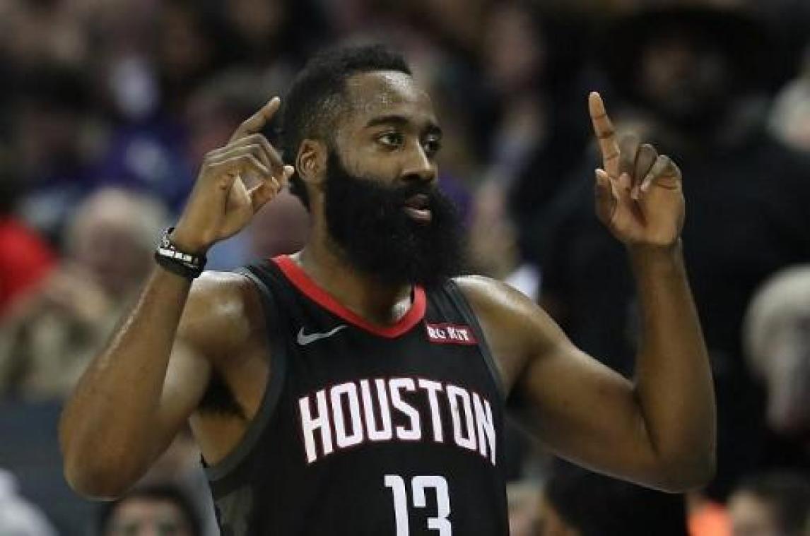 James Harden heeft puntenrecord te pakken