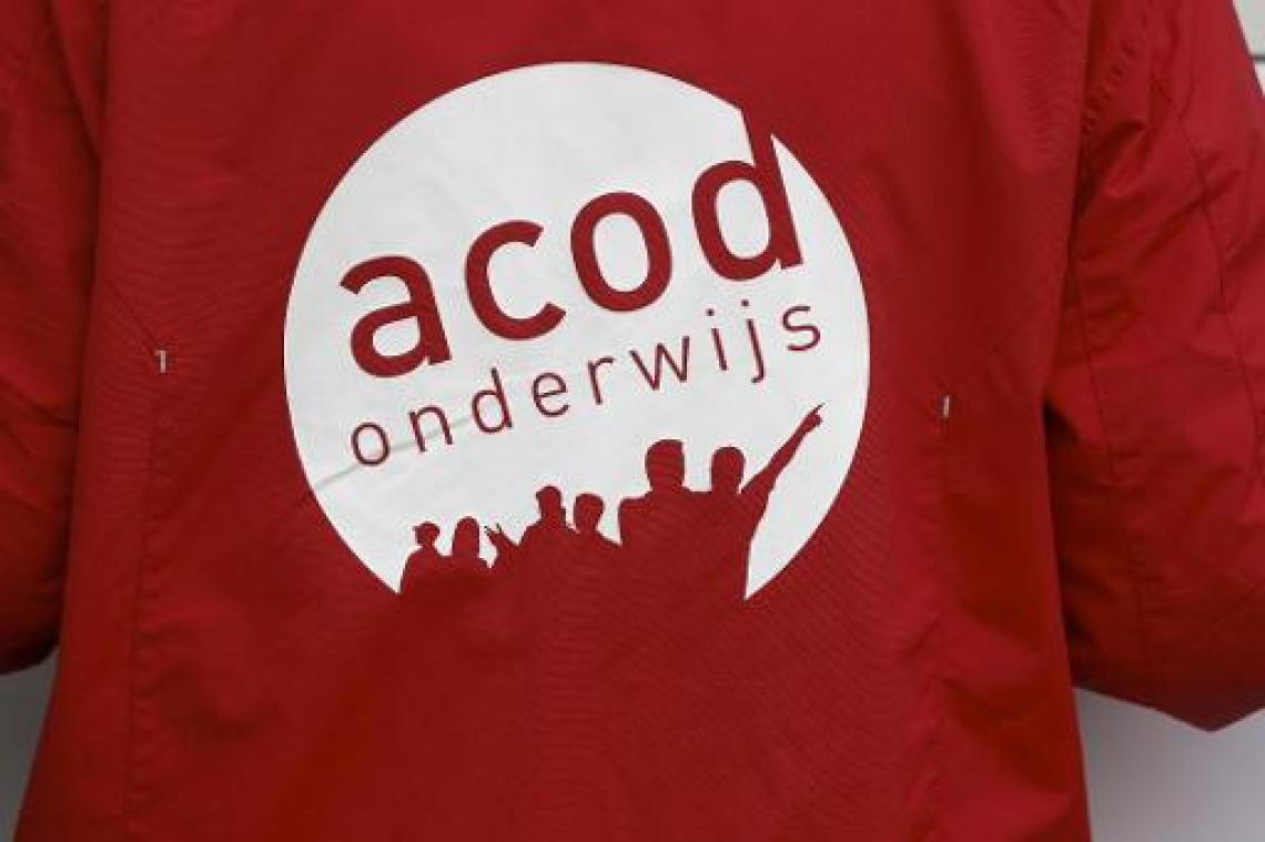 "Zes op de tien leerkrachten in kleuter- en basisonderwijs staken"