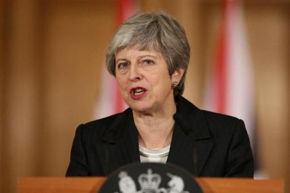 Brexit - May geeft Westminster de schuld
