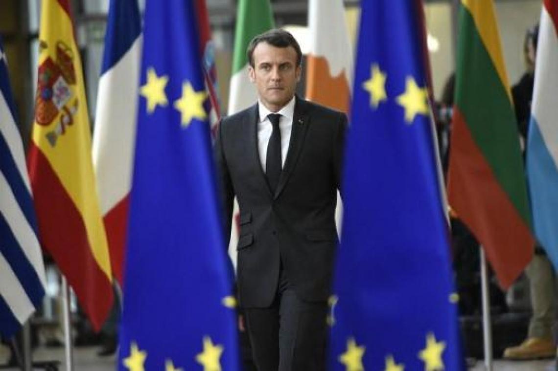 Macron: "Als Brits parlement deal niet goedkeurt, gaan we naar no deal"