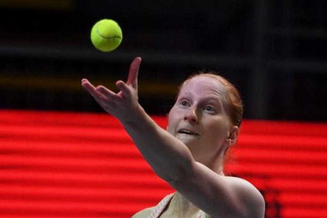 WTA Miami - Alison Van Uytvanck geeft ziek forfait