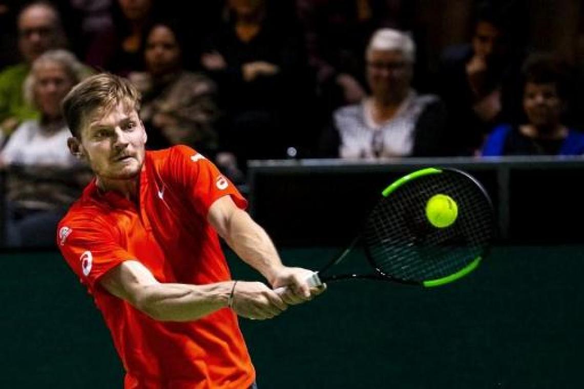 David Goffin speelt in tweede ronde ATP-toernooi Miami tegen Pablo Andujar