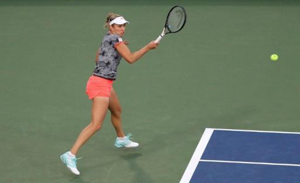 WTA Miami: Mertens plaatst zich in twee sets voor derde ronde