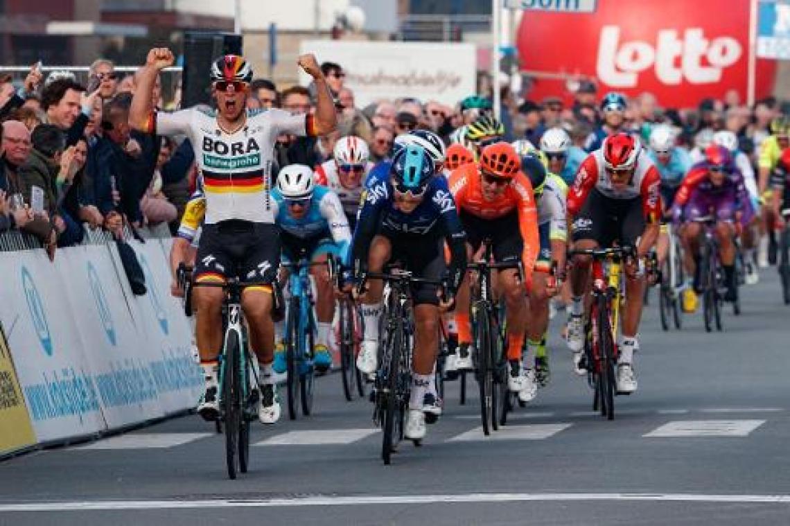 Pascal Ackermann schiet raak in Koksijde na tweede stek in Nokere Koerse