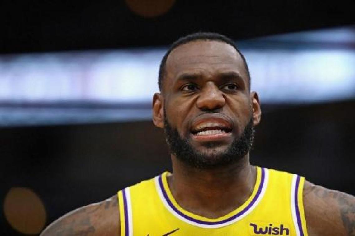 NBA - Geen play-offs voor Lakers van LeBron James
