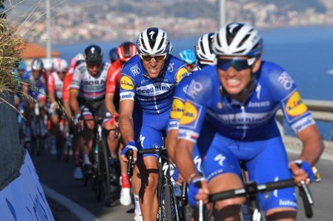 Milaan-Sanremo - Philippe Gilbert is in zijn nopjes met zege van Alaphilippe