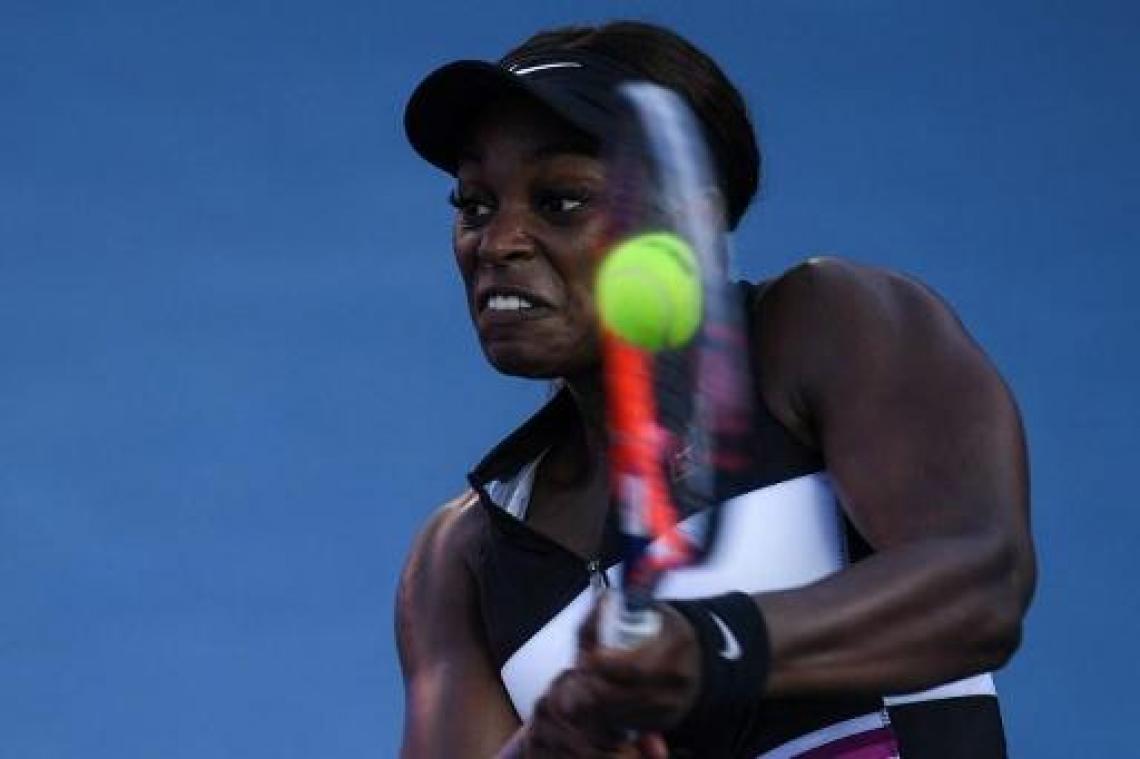 Sloane Stephens zal haar titel niet verlengen