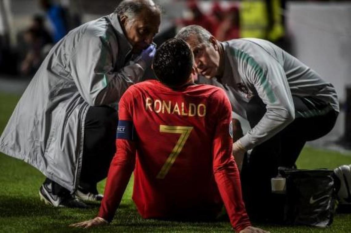 Ronaldo verwacht snel weer te staan voor EK-kwalificatieduel