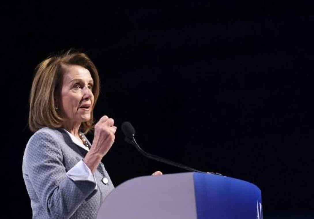 Ook Nancy Pelosi spreekt op AIPAC-conferentie steun uit voor Israël