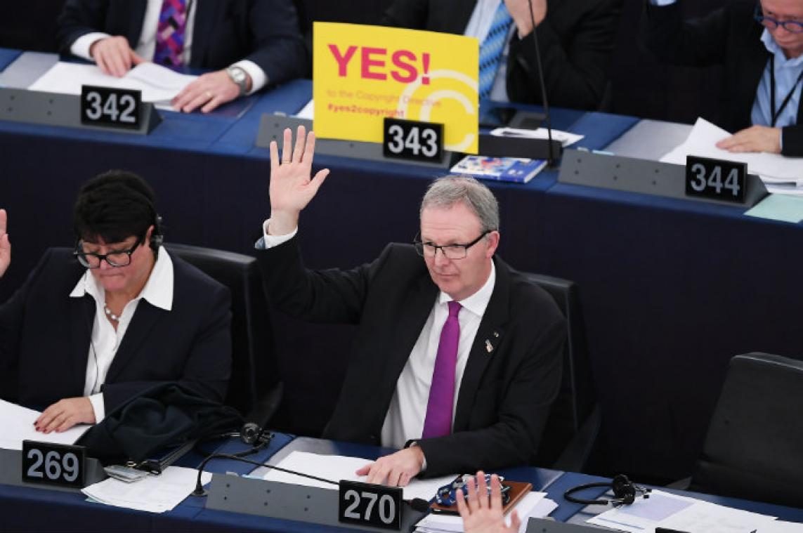 Europees Parlement keurt hervorming auteursrecht goed