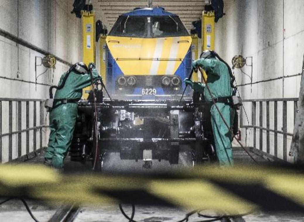 NMBS start met "pitstop voor treinen" in Melle